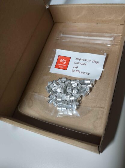 Pure magnesium, element 12, purity of 99.9%. Granules. Labeled bags, 10g+ - Image 4