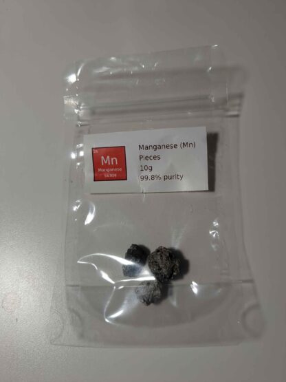 Pure Manganese Metal Granules - High-Quality Element for Scientific Use - Image 2