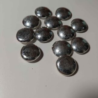Pure tin, element 50, purity of 99.99%. Labeled bags, 10g+