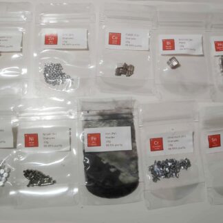 Periodic Elements Set - 10 Metals