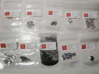 Periodic Elements Set - 10 Metals